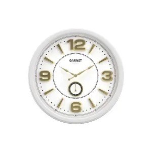 ساعت دیواری سایز بزرگ فریم پلاستیکی با اعداد برجسته (کد 5233)