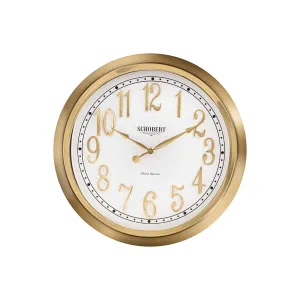 ساعت دیواری فریم فلزی شوبرت (کد 5124GN)