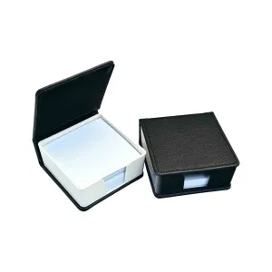 جا یادداشتی چرمی درب‌دار همراه با کاغذ (کد 2026)